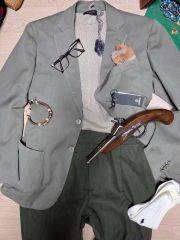 Sartoria solito ウールシルク ビスポークスーツ - メルカリ