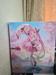 タイトー 桜 初音 ミク AMP+ フィギュア 桜 ドレス ver