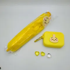 ちいかわ うさぎ ふわふわBIGボールペン ＆ ミニシリコンポーチ セット【TE22】