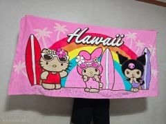 平成】ハローキティ大判バスタオル約154×76DAIWA HOTELS 限定 - メルカリ