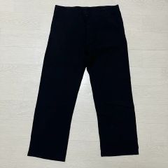 オ*ト様 【40〜50s】vintage レーヨンスラックス ブラック ギャバ