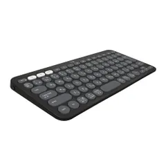 ロジクール ワイヤレスキーボード PEBBLE KEYS 2 K380sGR 薄型 軽量 415g 小型 Bluetooth Logi Bolt ワイヤレス 無線 キーボード Easy-Switch 日本語配列 電池寿命36ケ月 Window 91295e54