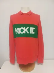 Vintage アンブロ KICK IT ヘリテイジ カラー スウェット シャツ (95)