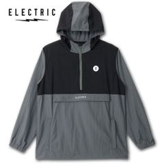 ELECTRIC ナイロンジャケット ハーフジップ ブラック - メルカリ