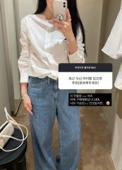 完売品】un number アンナンバー 【SEN】撥水タックブラウス セン 