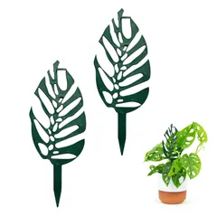 新品 園芸支柱 観葉植物【2個 セット】植物サポート 花支架 ガーデニング支柱 花ささえ 背の高い花 長期間使用 農業用 成長段階 植物倒れ防止 手で調整可能 屋外の屋内野菜用/園芸用のサムネイル