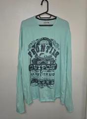 ミント色 長袖 Tシャツ 長袖 スリーブレス リーバイスのサムネイル