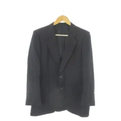 ピエールカルダン Pierre Cardin Takashimaya テーラードジャケット 上着 98B5 紺 ネイビー 無地 長袖 シングルブレスト /AO12 ■GY99のサムネイル