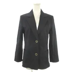 トラサルディ TRUSSARDI ジャケット 上着 40 紺 ネイビー テーラードカラー 2つボタン /AO26 ■GY99のサムネイル