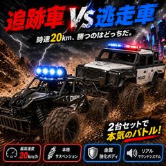 ラジコン 重機運搬トレーラー リアルサウンド＆LEDライト搭載 1/20