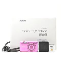 E3006】 NIkon COOLPIX S3600 ニコン クールピクス - メルカリ