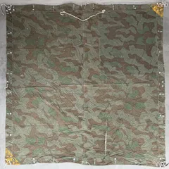 2枚セット 30s 40s WW2 スイス軍幕 スプリンターカモ ツェルトバーン