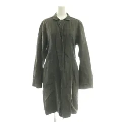 パドカレ pas de calais シャツ ワンピース 膝丈 ウォッシュ加工 リネン 38 グレー /DF ■GY06のサムネイル