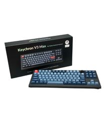 Keychron V8 Max Aliceレイアウト ベアボーンノブ付き QMK - メルカリ