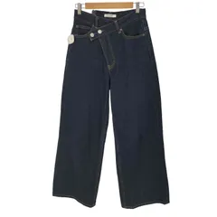 マウジー moussy CROSS WAIST WIDE STRAIGHT レディース  2