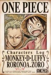 ONE PIECE 원피스 캐릭터즈 Log 루피&졸로[애니메이션 중고 DVD] 케이스 없음:: 렌탈 떨어짐