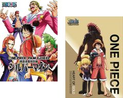 ONE PIECE 원피스 FILM GOLD 영화 연동 특별편(2장 세트) 실버 마인, 하트 오브 골드 [전권 애니메이션 중고 DVD] 케이스 없음:: 렌
