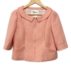Rene(ルネ) ジャケット サイズ38美品  - ピンク ジップアップのサムネイル