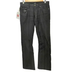 バーバリーブラックレーベル BURBERRY BLACK LABEL ストライプ フレアパンツ メンズ  73のサムネイル