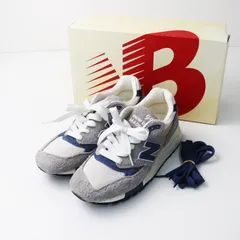 極美品 箱付き New Balance U998TA MADE IN USA 24cm／靴 スニーカー シューズ スエード【2400014990614】