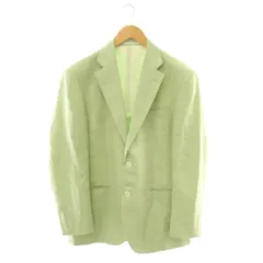 ロロピアーナ Loro Piana ジランダー ZELANDER テーラードジャケット リネン混 シルク混 ライトグリーン /CX ■GY35のサムネイル