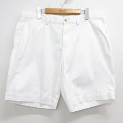 W38/古着 ラルフローレン ショート ブランド パンツ ショーツ メンズ コットン 白 26may08のサムネイル
