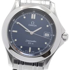 ☆極美品 2511 80 オメガ シーマスター120 ネイビー メンズ - メルカリ