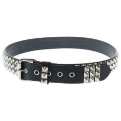 DECI Bridlestudsnarrowbelt(Sサイズ)ovy kaja DECI Bridlestudsnarrowbelt(Sサイズ)ovy kaja - メルカリ