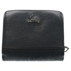 CHRISTIAN LOUBOUTIN (クリスチャンルブタン) PALOMA WALLET パロマ コンパクトウォレット 折り畳み財布 ブラック/レッドのサムネイル