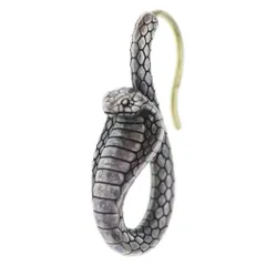 Justin Davis (ジャスティンデイヴィス) COBRA EARRING コブラ ピアス シルバー SEJ411のサムネイル