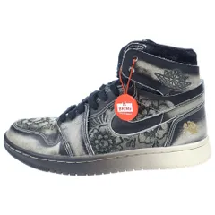 NIKE (ナイキ) AIR JORDAN 1 ZM CMFT 2 PRM エア ジョーダン 1 ズーム コンフォート 2 プレミアム ハイカットスニーカー ブラック US8/26cm FQ8155-010のサムネイル