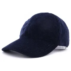 PRADA (プラダ) ベースボールキャップ ネイビー コーデュロイ #Lのサムネイル