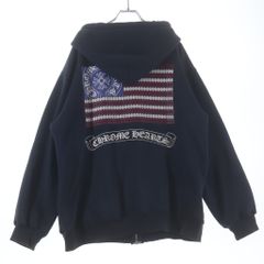 CHROME HEARTS パーカー 星条旗 アメリカンフラッグ クロムハーツ
