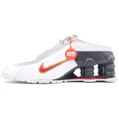 NIKE (ナイキ) ×Martine Rose WMNS SHOX MR4 White Varsity Red マーティンローズ ウィメンズ ショックス ローカットスニーカー シューズ ホワイト/レッド US11.5/28.5cmのサムネイル