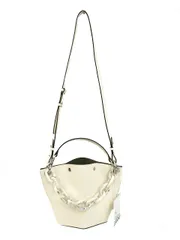 ガニー GANNI 23SS ダイヤモンド スモール A4408 バケット チェーン ホワイト 2WAY トートバッグ ショルダーバッグ BAG カバン 手提げ鞄のサムネイル