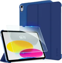 【083E15】[iPad 11世代 10世代 ケース ガラスフィルム セット]