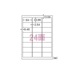 （まとめ） エーワン 屋外でも使えるサインラベルシール ツヤ消しフィルム・ホワイト 31071 5枚入 〔×3セット〕