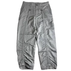 【09AW】ISSEY MIYAKE ドローコード ギミック パンツ ライトグレー イッセイミヤケ 2000000025179のサムネイル