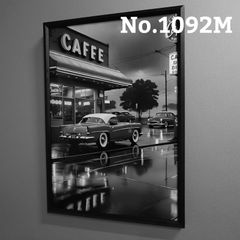 No.1092M A4 ポスター 写真 アート インテリア 外車 アメ車 ガレージ