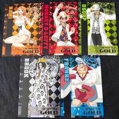 ONE PIECE FILM GOLD ワンピースフィルムゴールド金箔カードレア