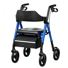 ハッピーⅡ NB 竹虎 歩行車 歩行器 介護用品 ブルーメタリック - メルカリ