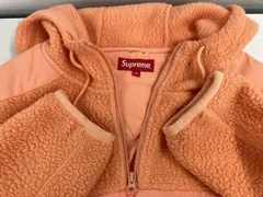  Supreme／シュプリーム／Polartec Hooded Harf Zip／ボア／オレンジ／Mサイズのサムネイル