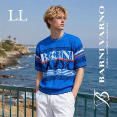 BARNI VARNO SPORT 半袖ニット Lサイズ - メルカリ