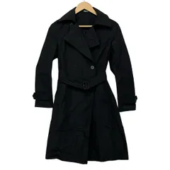 DKNY(ダナキャラン) トレンチコート サイズ2 M レディース - 黒 長袖/春/秋のサムネイル