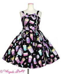 Angelic Pretty♡Fancy Candy ワンピース 白 - メルカリ