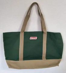 Coleman コールマン トートバッグ グリーン マチ・外・内ポケットあり ファッション メンズ レディース 笑声出品商品のサムネイル