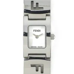フェンディ FENDI 腕時計 ステラ 3150L レクタンギュラー ホワイト文字盤 ロゴ ブレスレット SS クオーツアナログ 【中古】のサムネイル