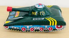 ゼンマイ式ブリキ戦車M-24 TANK 火花出る！ - メルカリ