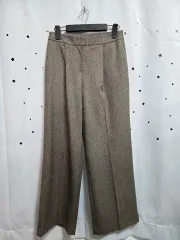 Celebshop EDITIONCHECKPATTERNブラウンレディースズボン66のサムネイル