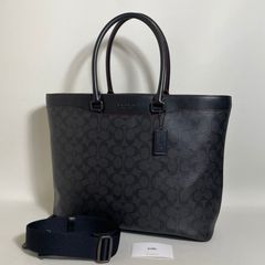 COACH グラハム ストラクチャード トート シグネチャー キャンバス